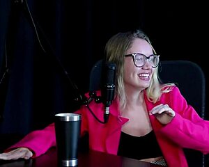 Neighbors Complain About Noise as She Cums Hard in Sheer Red Panties!