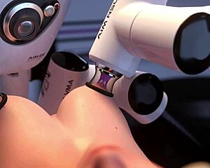 mercy cums repeatedly before getting pregnant from the dominant ai's control