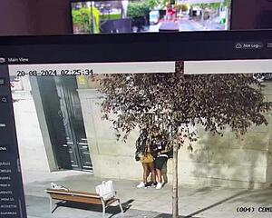 mmm besitos on my penis out in public... feels so risky