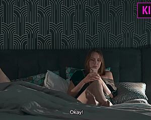 why does matthew meier fuck this hot milf in shared bed with stepson nearby?