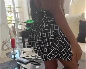 Morena's juicy tits and tight pussy