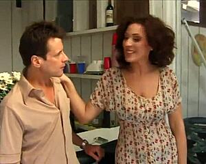 Ever wonder why milf mother-in-law joins teen ffm threesome for taboo fun?