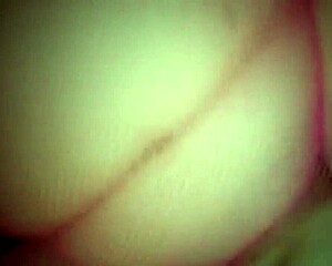 bbw in pink fishnets takes creampie