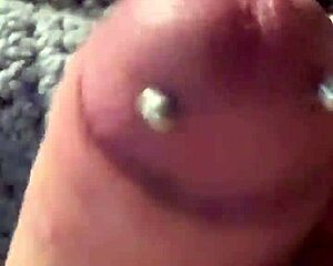 solobdsmman unveils huge new piercing in debut cumshot session