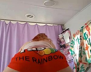 humpday vibes with big ass blonde worshipping huge black cock tastetherainbow style