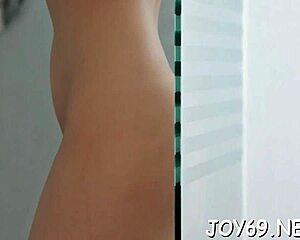 pretty teen solo fingers her wet pussy lips with toy