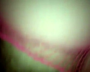 bbw in pink fishnets takes creampie