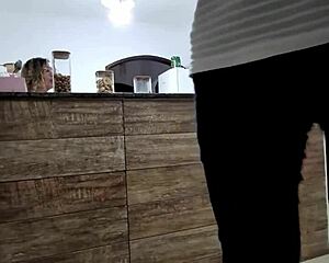 Wife sneaks away from husband to hook up with bar stranger for backdoor fun only