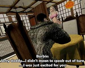 pussy stretched by monster cock in naughty game