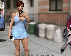 Newlywed bride flashes big tits publicly in stockings