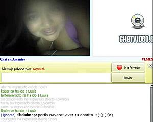 CHILENA TETOTA BY VL GOES WILD IN STEAMY WEB CHAT STRIPPING EVERYTHING OFF LIVE