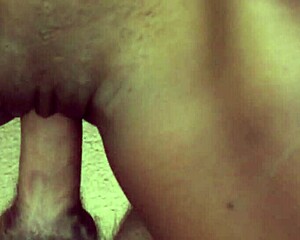 black pussy creampied by skinny whiteboi eager for more.