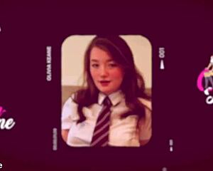 teacher and head girl pin down chubby student for wet domination party