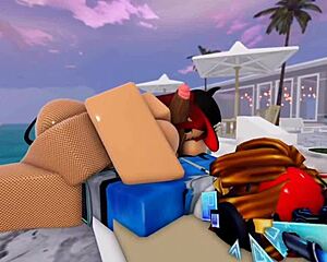 i stripped naked at pool but black guy joined for anal fun