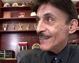 Step Daughter's Round Ass Seduces Daddy for Bent Over Doggystyle Pounding!