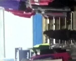 hot young 18+ booty shakes in candid hidden cam shots