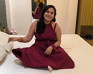 Chubby Asian BBW Gapes Pussy in Hotel After Deepthroat Blowbang on Big Cock