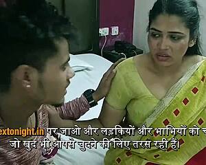 TV Mechanic Pounds Big-Titted Divorced Bengali Bhabhi Hard