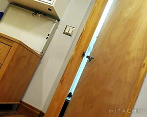 hey doc don't tell i CUM on the clock spreading shaved pussy - rina arem