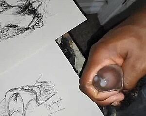 wanna see tits groped then blasted with hot cum in jeans massage tease?