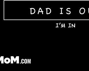 pervmom trailer milf seeks creampie inside during lingerie pov ride