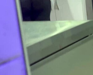 hidden cam catches housekeeper's fat bbw ass peeking