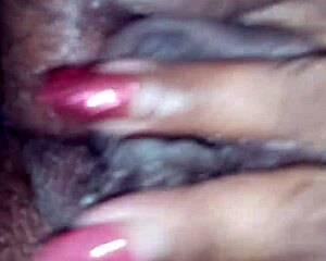 happy new year granny fingers her wet ebony bbw pussy in the car outdoors