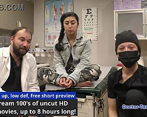 dr tampa gives jasmine roses a humiliating immigration exam with shaved pussy closeup