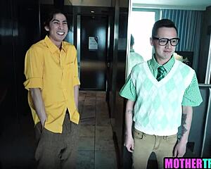 on stepmom's day i joined the hot foursome swap fucking milfs and young studs