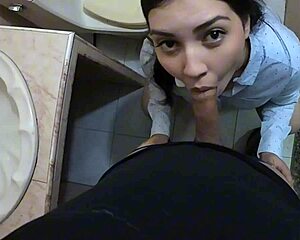 wanna see stepbrother give stepsister what she craves in bathroom?