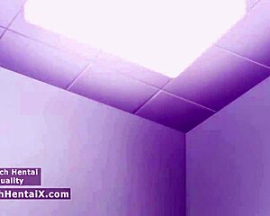 Anime Hentai Student Licks Curvy Mature Women's Big Tits Outdoors