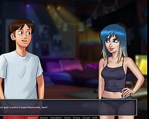 Summertime Saga Ep 89 - Losing Virginity to School Emo Eve