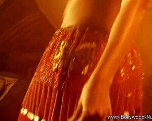 my brunette indian girlfriend teases her curves solo