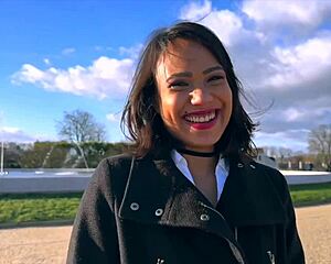 petite milf christina strips wild in lingerie