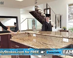 hey stepmom, you sucking my huge cock as graduation gift feels so fucking good??