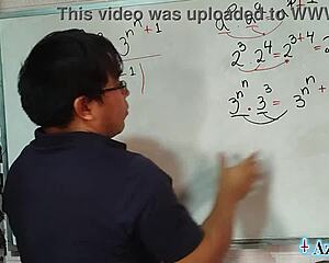 I was teachin' erotic math simplification to my nerdy brown-eyed student in bedroom it got wild