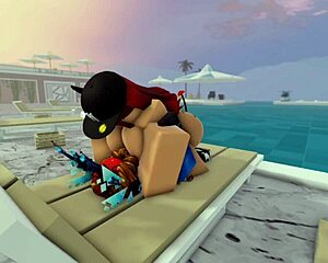 i stripped naked at pool but black guy joined for anal fun