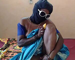 Leena Spreads Hairy Pussy for Hardcore Group Fingering and Creampie