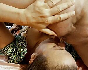 french wife gets fucked all styles 😈 ass lick to doggystyle cumshot