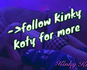 kinky petite blonde koty deepthroats cock like a pro