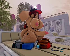 i stripped naked at pool but black guy joined for anal fun