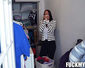 hey stepmom why are you so obsessed with my cock?