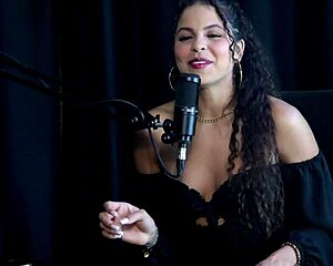 sweet karolzinha dances sensually on trail after sharing foreplay fetishes in sheer red