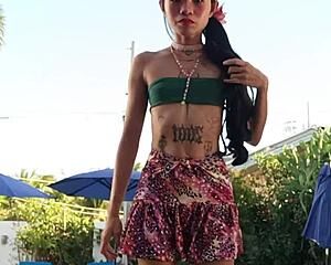 horror tale of tiny 18+ princess cornered by massive beast lurking everywhere