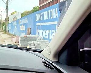 ever wonder how a stranger makes my pussy squirt outdoors?