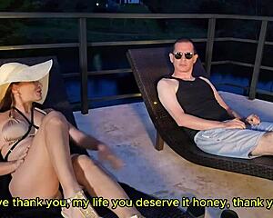 i cheated on hubby with young 18+ hotel waiter he walked in on us riding hard