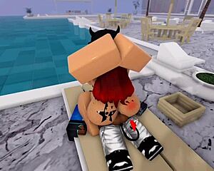 i stripped naked at pool but black guy joined for anal fun