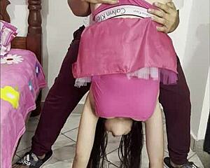 playin' with innocent girl they left me... corrupt her ass daddy!! 😈