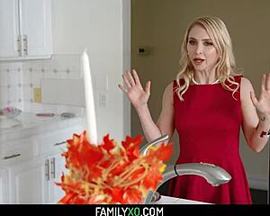 Stepfamily thanksgiving orgy bangs aften opal alix lynx hardcore