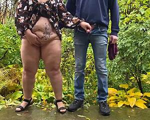 Me and my chubby wife we pee together it keeps us sooo close... wet fun!